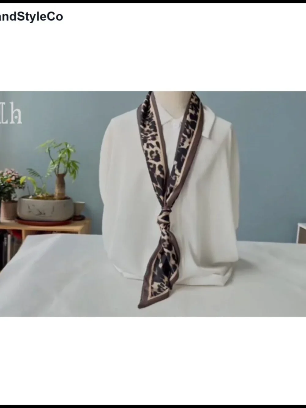 Silky Long Scarf for Women - Soft Lightweight Fashion Accessory for Hair, Neck,